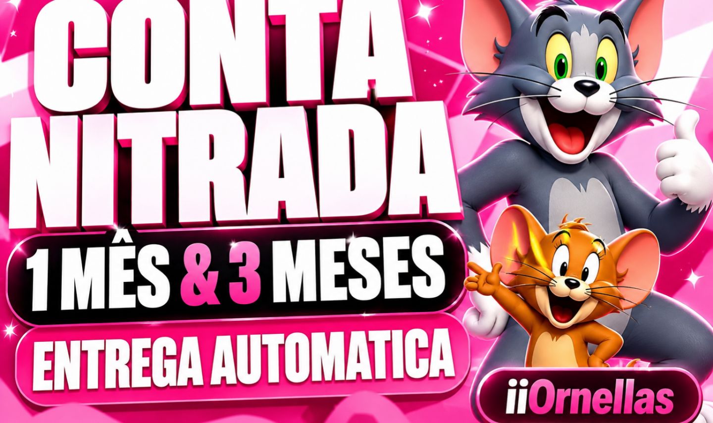 CONTA NITRADA COM 1 & 3 MESES DE NITRO GAMING