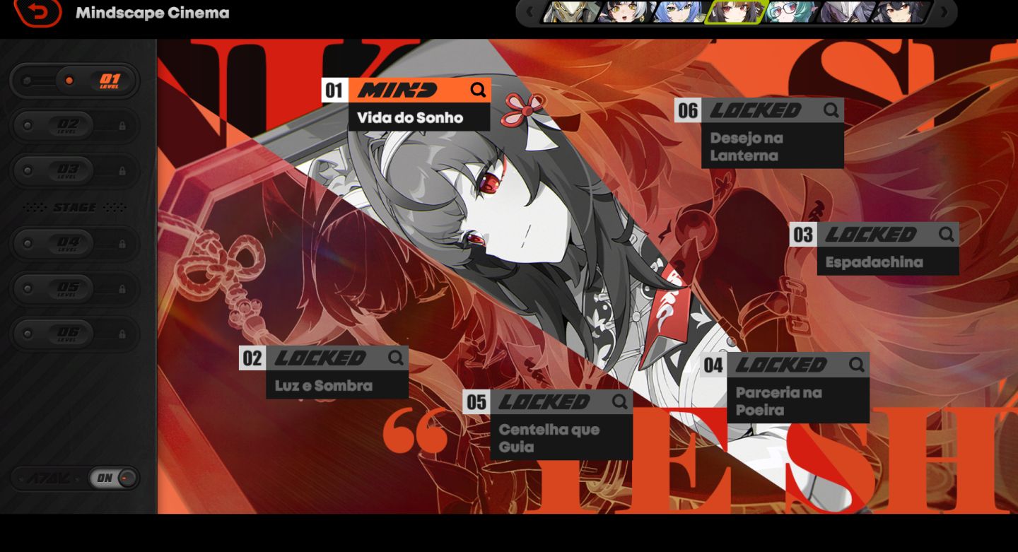 ZZZ NIVEL 57 COM YE SHUNGUANG M1 + TIME PREMIUM, REMIELLE, PROMEIA, ROXY, E MAIS