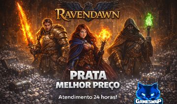 [MENOR PREÇO] RAVENDAWN - PRATA - ONLINE 24 HORAS