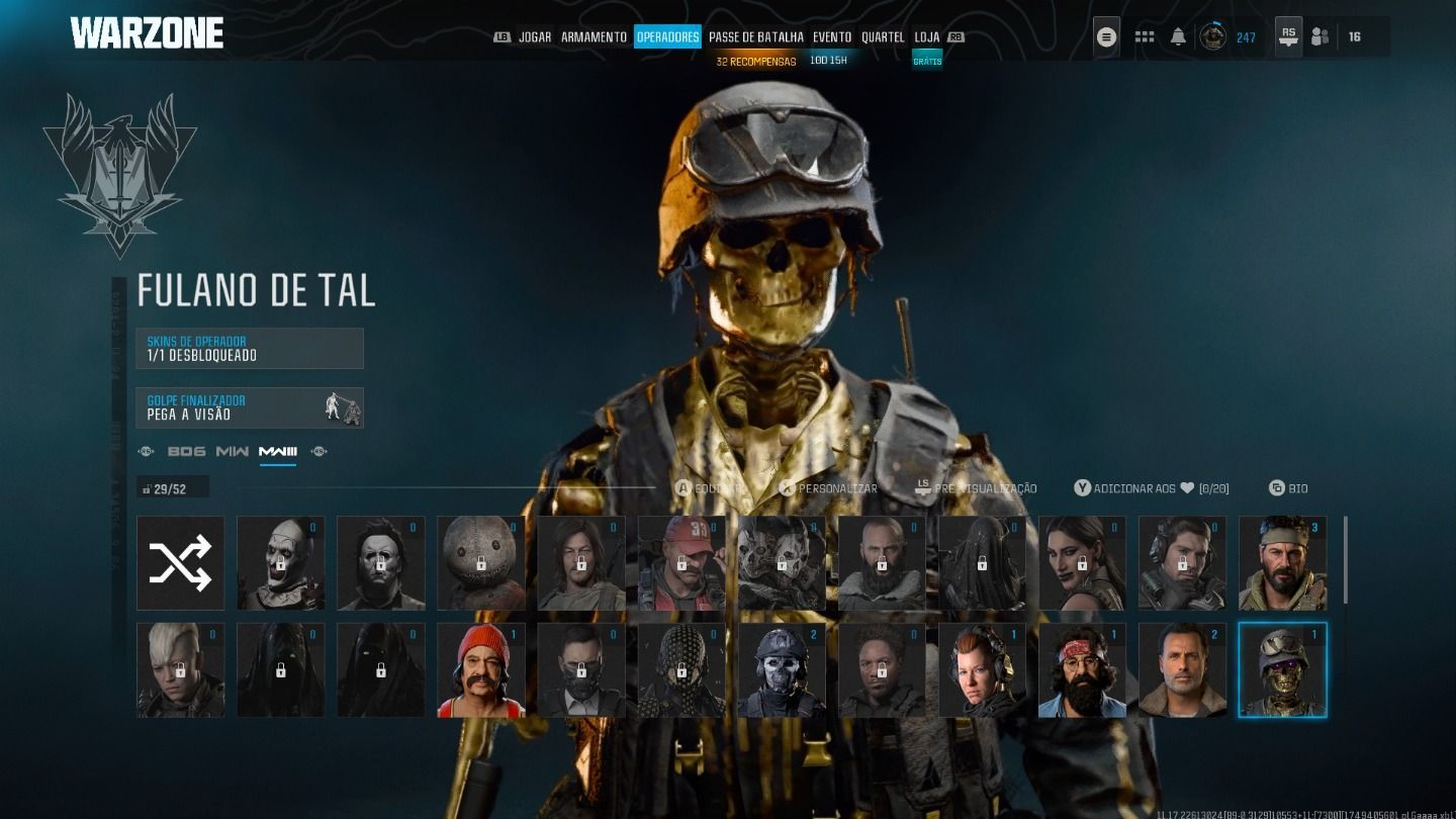 CONTA TOP MUNDIAL WARZONE COD ALL NUKES ALL BLACKCELLS ALL EVENTS FULL COMPLETE