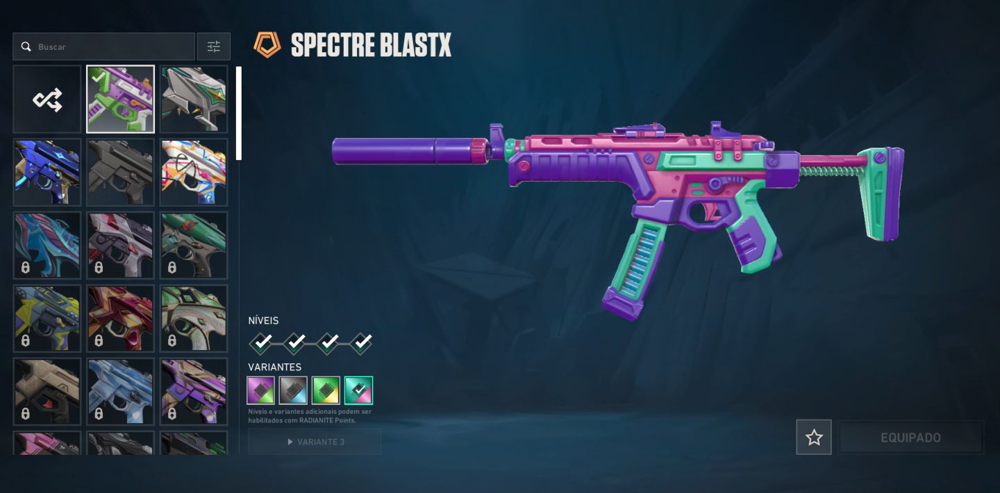Conta de valorant com mais de 20 skins