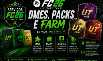 SERVIÇOS FC 26 ULTIMATE TEAM (PACKS,DME CARTAS TUDO MAIS)