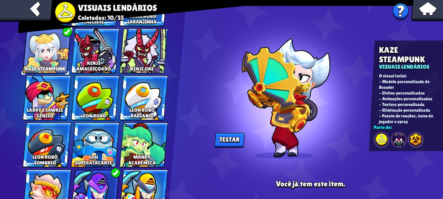 Conta Brawl Stars 26K troféus