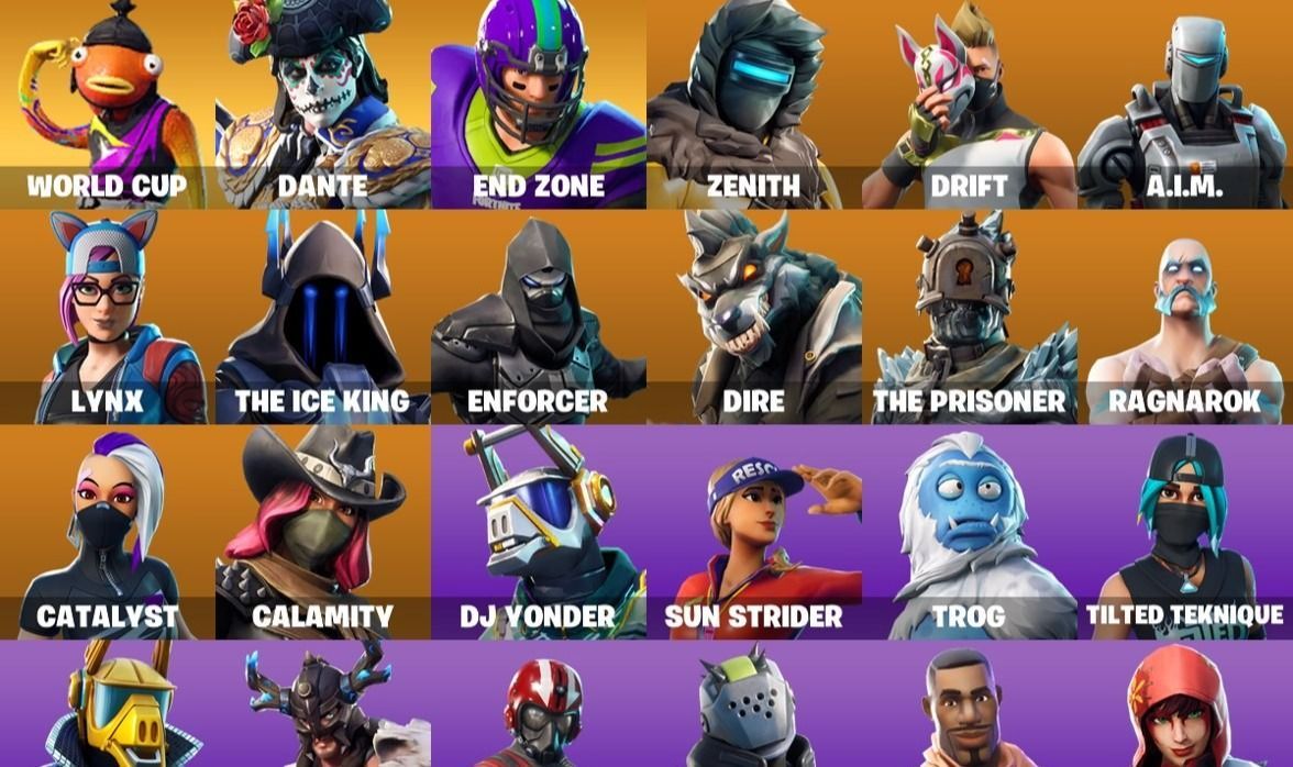 Conta Fortnite | 52 Skins | 1.950 v bcuks | PASSES DE BATALHA OG DO FORTNITE |