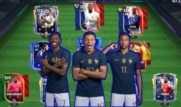 CONTA FC MOBILE COM ATAQUE DA FRANÇA