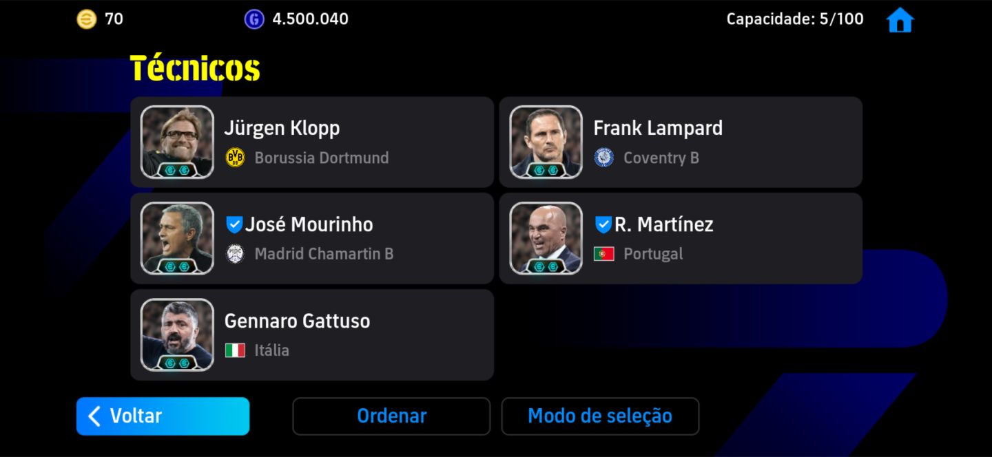 Conta Efootball boa pra chegar a primeira divisão