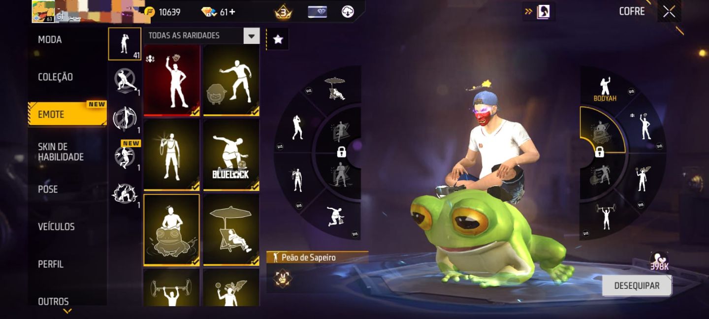 CONTA FREE FIRE CUSTO BENEFÍCIO | FULL ACESSO