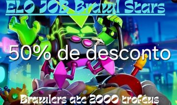 Elojob 50% abaixo do preço de mercado, damos um upgrade nos seus trofeus e rank