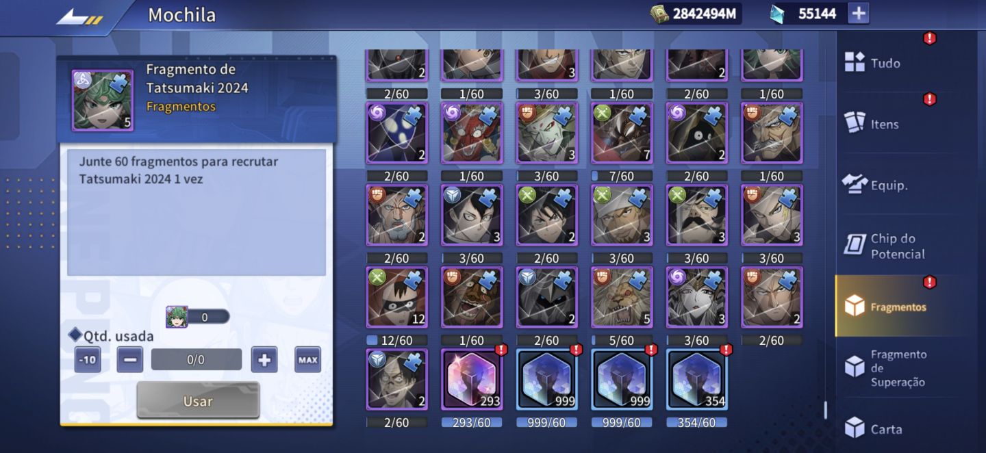 Conta OPM Road to Hero 2.0 - Veterana