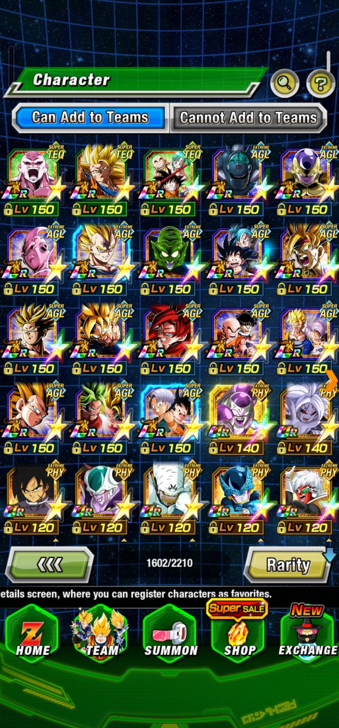 Conta Dokkan Battle Com Todos os LRs Da Celebração