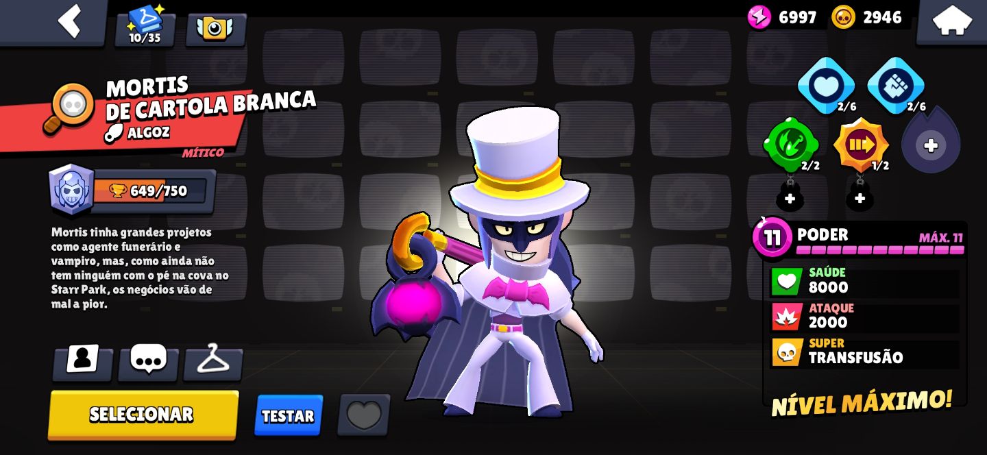 CONTA BRAWL STARS [MELHOR PREÇO] REVENDA 50 BRAWLER 5 LENDÁRIAS