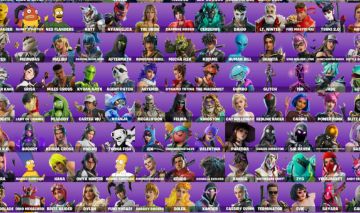 Conta fortnite com 207 skins + balenciaga + exterminador do futuro conta tryhard