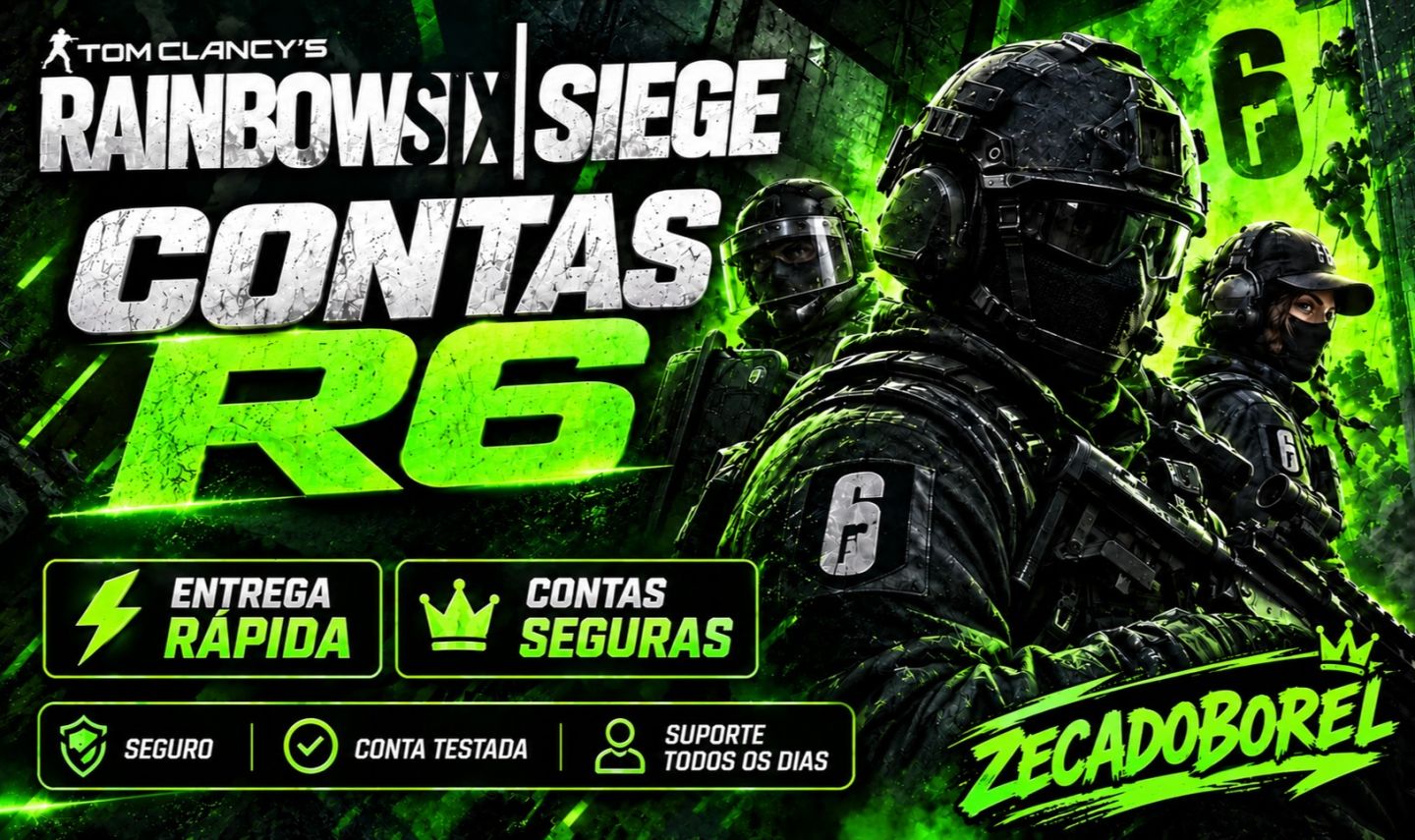 CONTA R6 NÍVEL 50 | 60K 80K+ CREDIBILIDADE | PRONTA PARA RANQUEADAS | 11-18 PACK