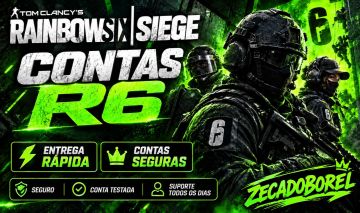 CONTA R6 NÍVEL 50 | 60K 80K+ CREDIBILIDADE | PRONTA PARA RANQUEADAS | 11-18 PACK