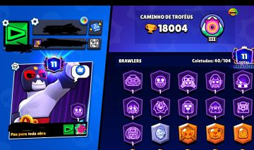Conta Brawl Stars com 18 Mil Troféus | Ótimo Custo-Benefício