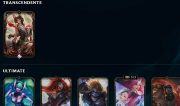 CONTA LOL COM QUASE 1000 SKINS