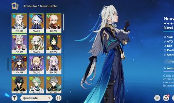 GENSHIN NeuvilletC1,Furina,Citlali,Yelan,Kinich,Allerchino,NahidaC1 no GARANTIDO