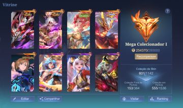 CONTA MAIN ADC +600 SKINS, RARA COM RECALLS ÉPICOS!!