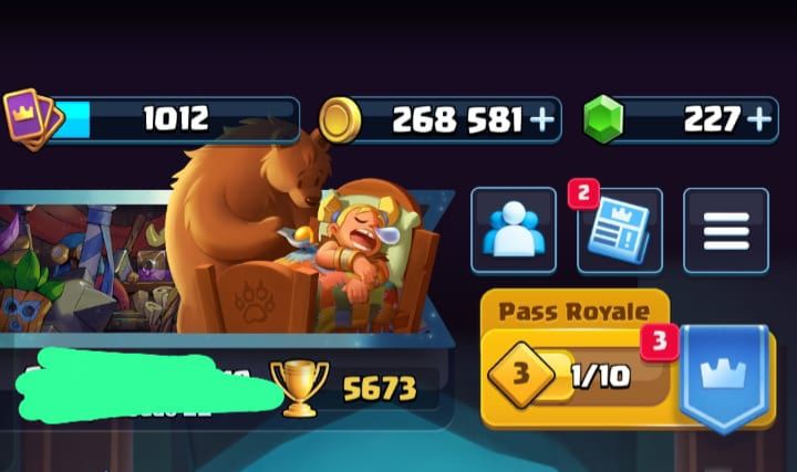 Conta de Clash 5k