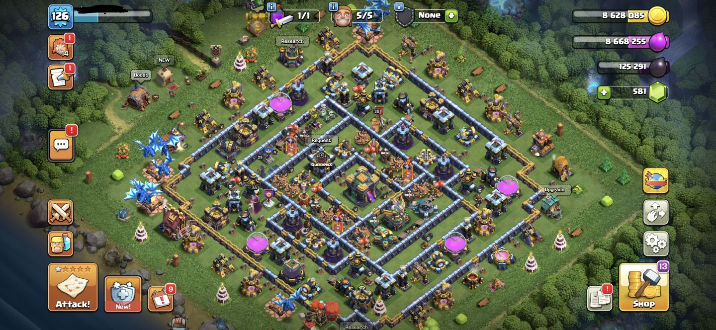 ENTREGA AUTOMÁTICA! 50% SUPER DESCONTO! CONTAS CLASH OF CLANS CV 14 BARATAS