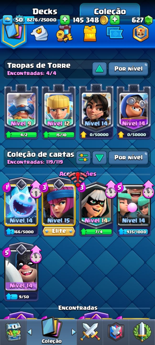 CONTA DE CLASH ROYALE 9K TROFEUS FULL ACESSO