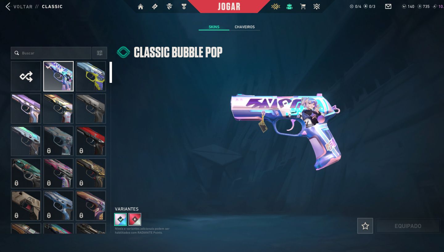 Conta valorant unico dono Varias skins
