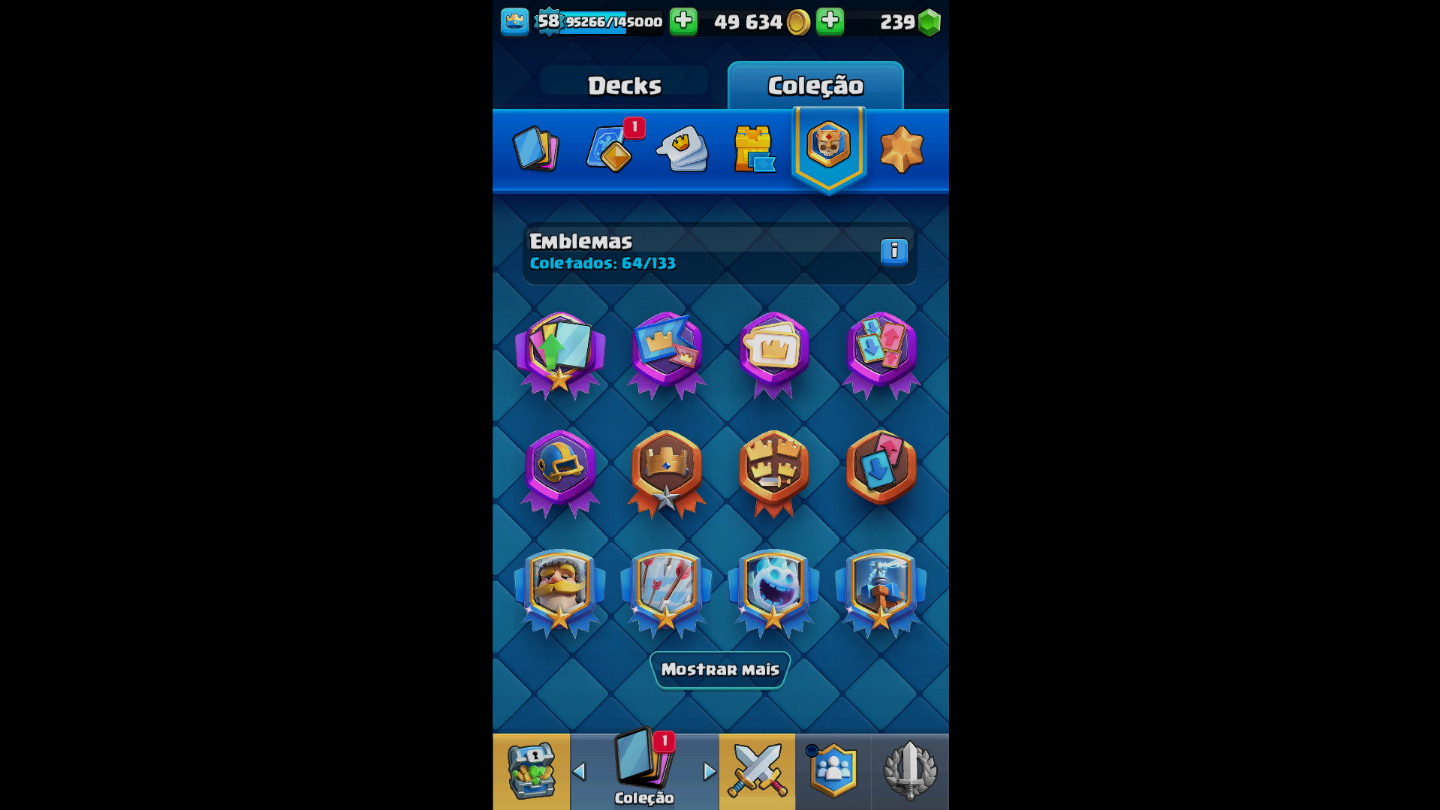 Conta de clash muito avançada com 10500 trofeus muito boa e falou negociavel!!!