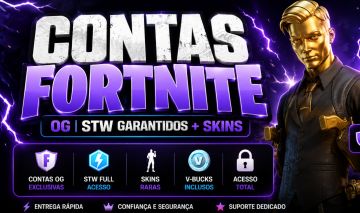 CONTAS FORTNITE COM OG STW | SAVE THE WORLD FOUNDERS GARANTIDOS + ENTREGA RAPIDA