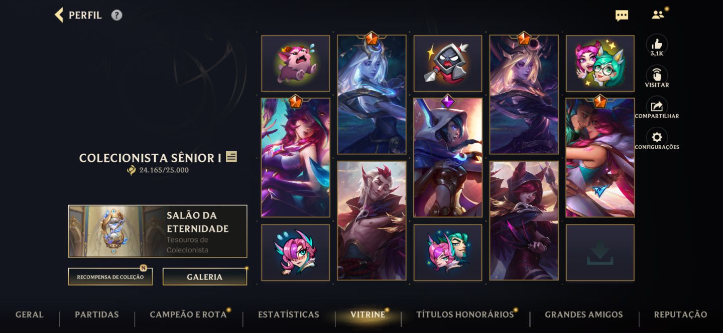 Conta Wild rift des do lançamento