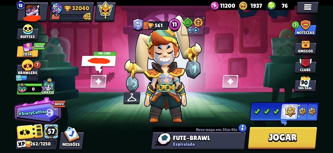 Conta de brawl Stars no precinho