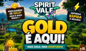 GOLD BARATO NO SPIRIT VALE!