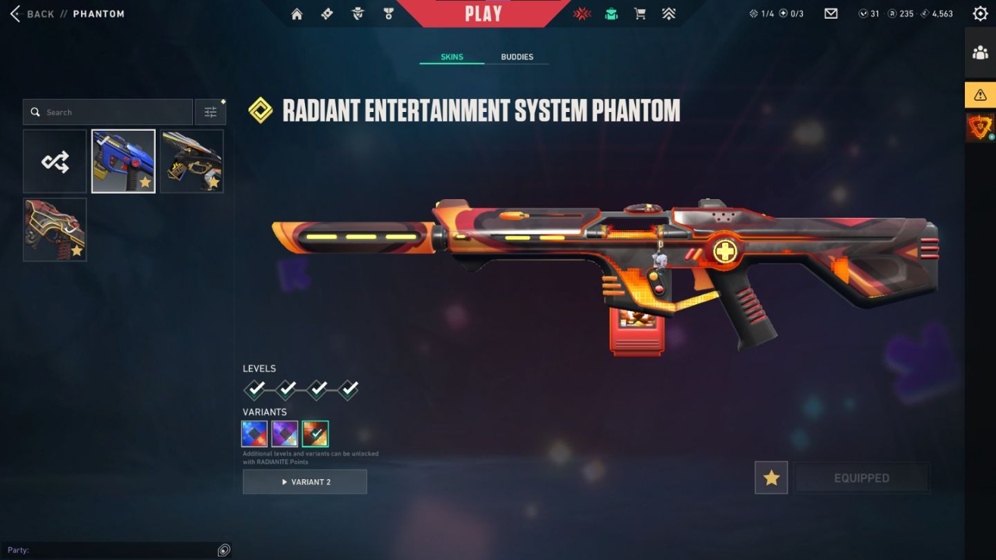 Conta de Valorant com Varias Skins | Skins Champions
