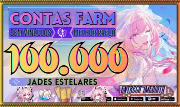 [ HONKAI STAR RAIL ] Contas reroll com Jade Estelar + tiros +++