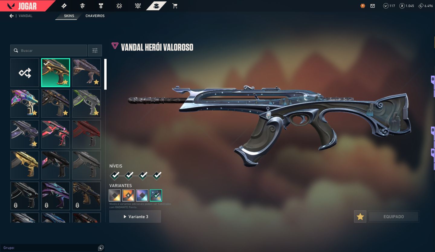 CONTA VALORANT TODOS PERSONAGENS LIBERADOS E RANKED + SKINS (FULL ACESSO)
