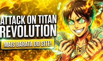 ( MAIS BARATO ) ATTACK ON TITAN REVOLUTION (AOTR)