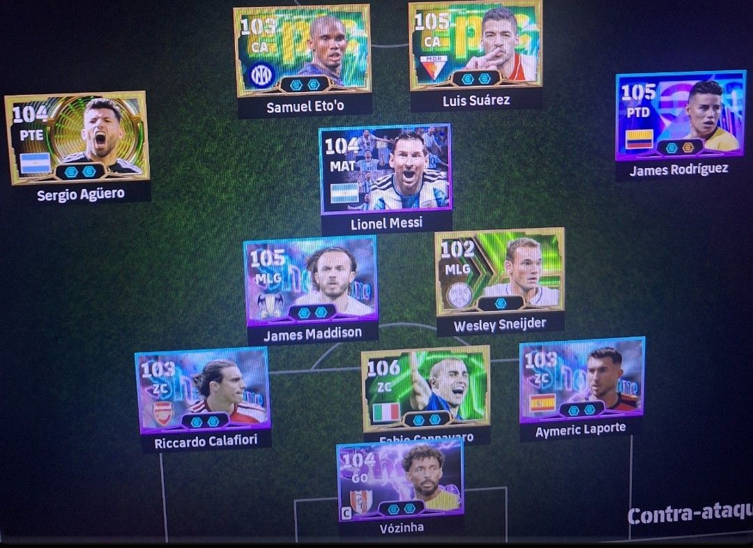 CONTA EFOOTBALL UNICO DONO 3200 DE FORÇA
