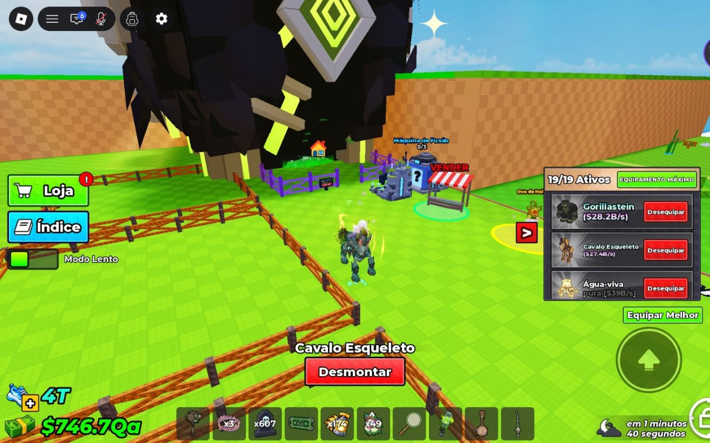 Conta Roblox - Roube Um Ovo 2.6t/s, com um ovo de 1t na base