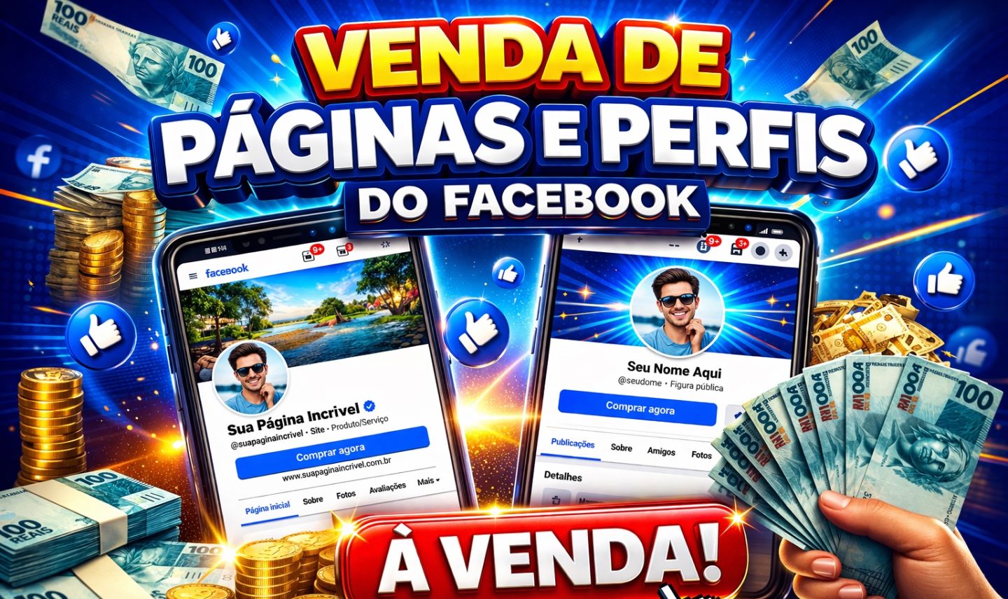 PERFIS | PÁGINAS DO FACEBOOK - ENTREGA RAPIDA
