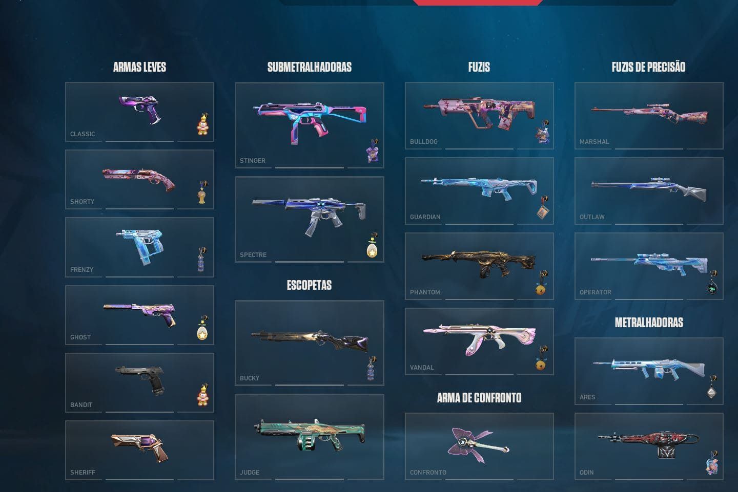 Conta com skin de vandal asas oniricas pacote vct 2026 e mt mais