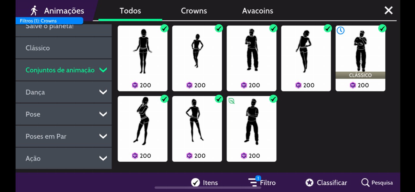 CONTA FEMININA AVAKIN LVL32