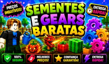 (SHECKLES BARATO) GROW A GARDEN 2/ CRESÇA UM JARDIM 2