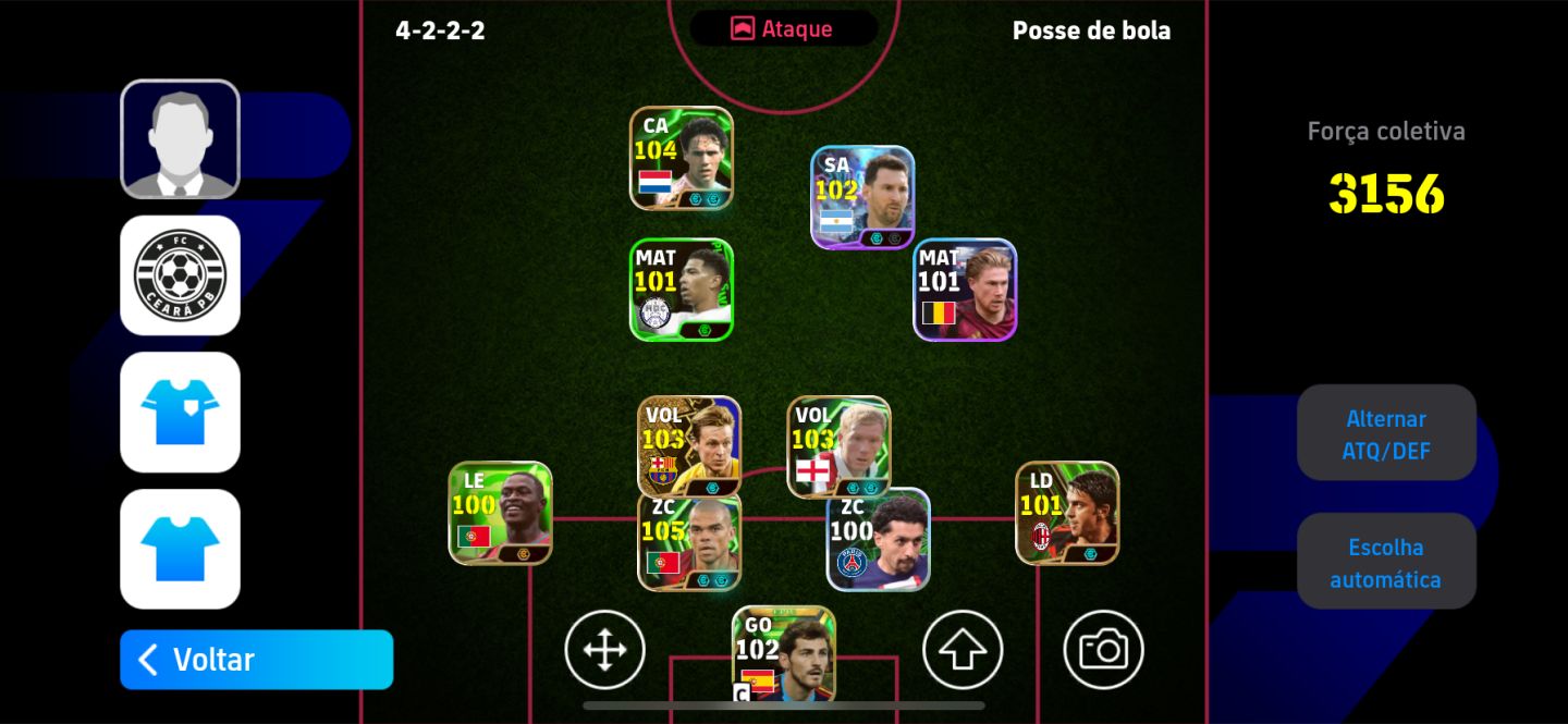 CONTA DE EFOOTBALL PERFEITA PARA QUE PERDEU A CONTA OU TÁ INICIANDO