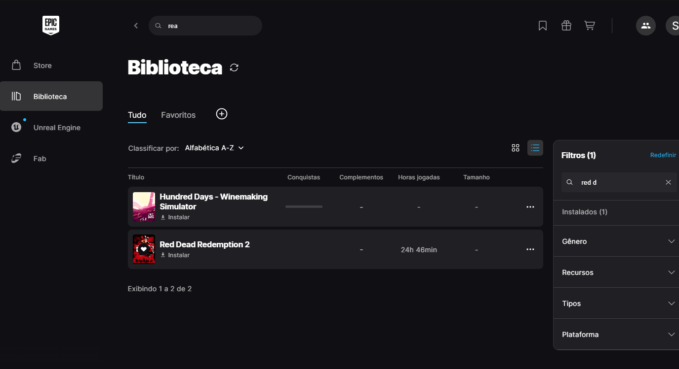 Conta Epic Games 100% Online - Full Acesso