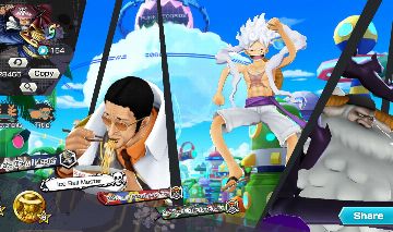 OPBR 9 Ex Akainu MAX, metade 80+ (kizaru, aokiji, G5 branco) e metade 60+