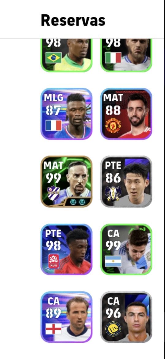 CONTA eFOOTBALL | 3039 FORÇA | MESSI 101 + MBAPPÉ 101 | 1,1M GP