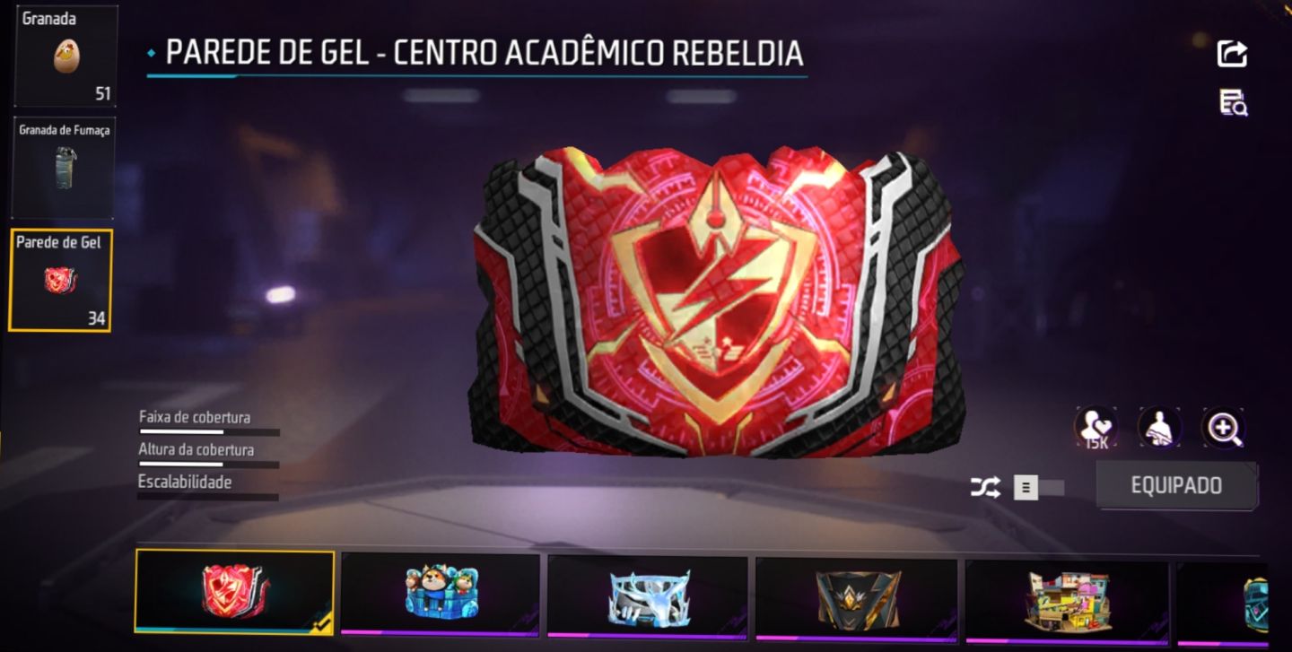 Conta de Free fire gemada da primeira temporada itens antigos e skins de Naruto