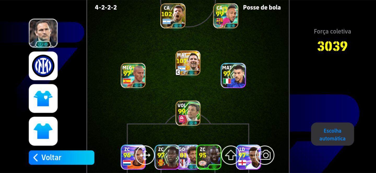 Conta Efootball ABSURDA