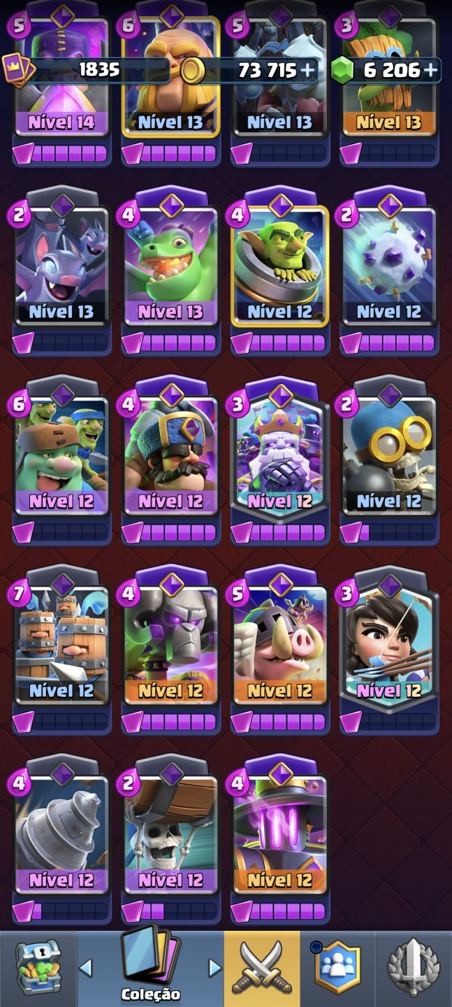 Conta de Clash Royale nível 16!!
