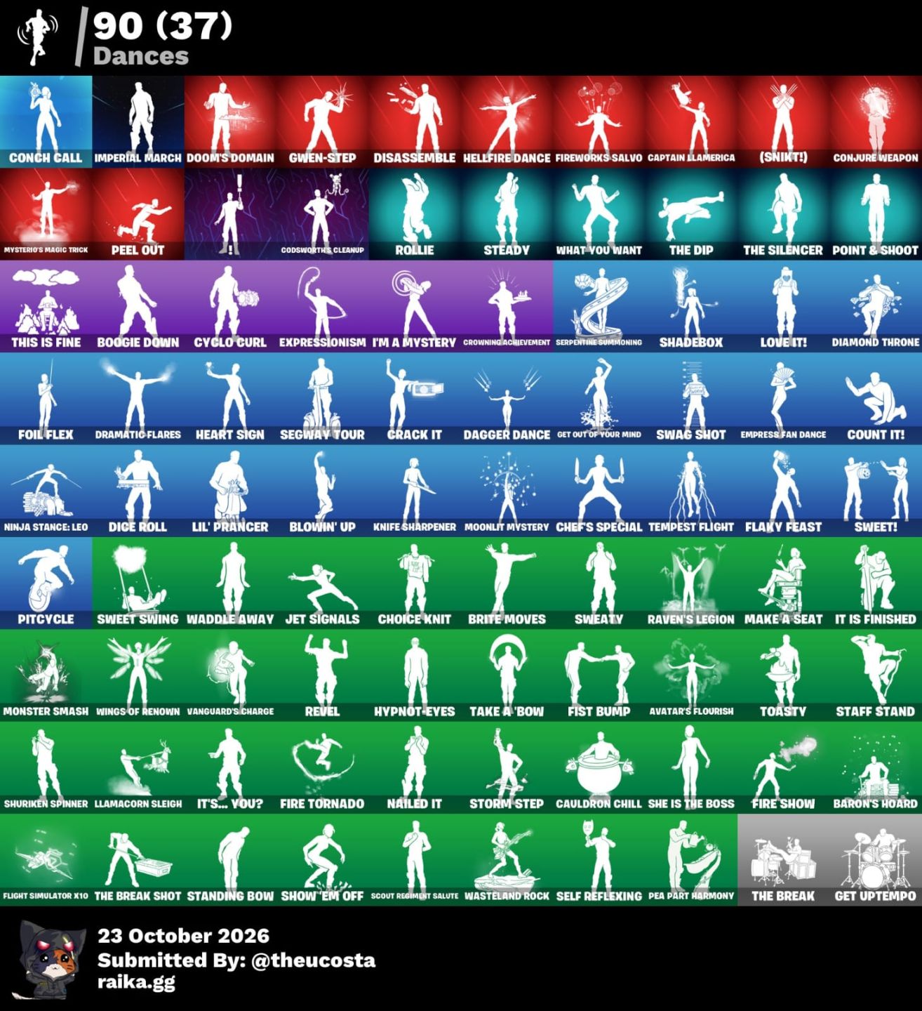 FORTNITE RARA - 92 skins | Snap | Zeus | Era | Hades | The Origin