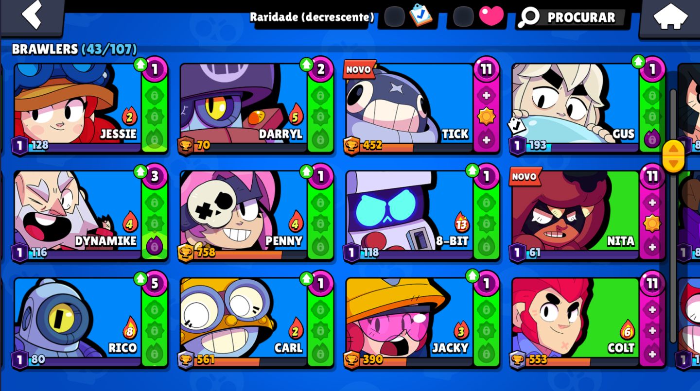 Conta Brawl Stars | 31.9K Troféus | Brawlers Nível 11 | Ótimo Custo-Benefício